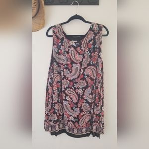 J. Jill Paisley tunic top NWT